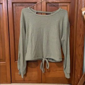 Hollister Waffle Sweater Women’s XS